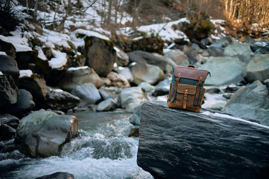 Vintage Laptop Backpack | GÖTEBORG