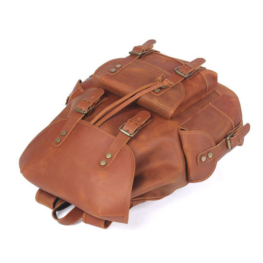 Leather Travel Backpack | WATERLOO