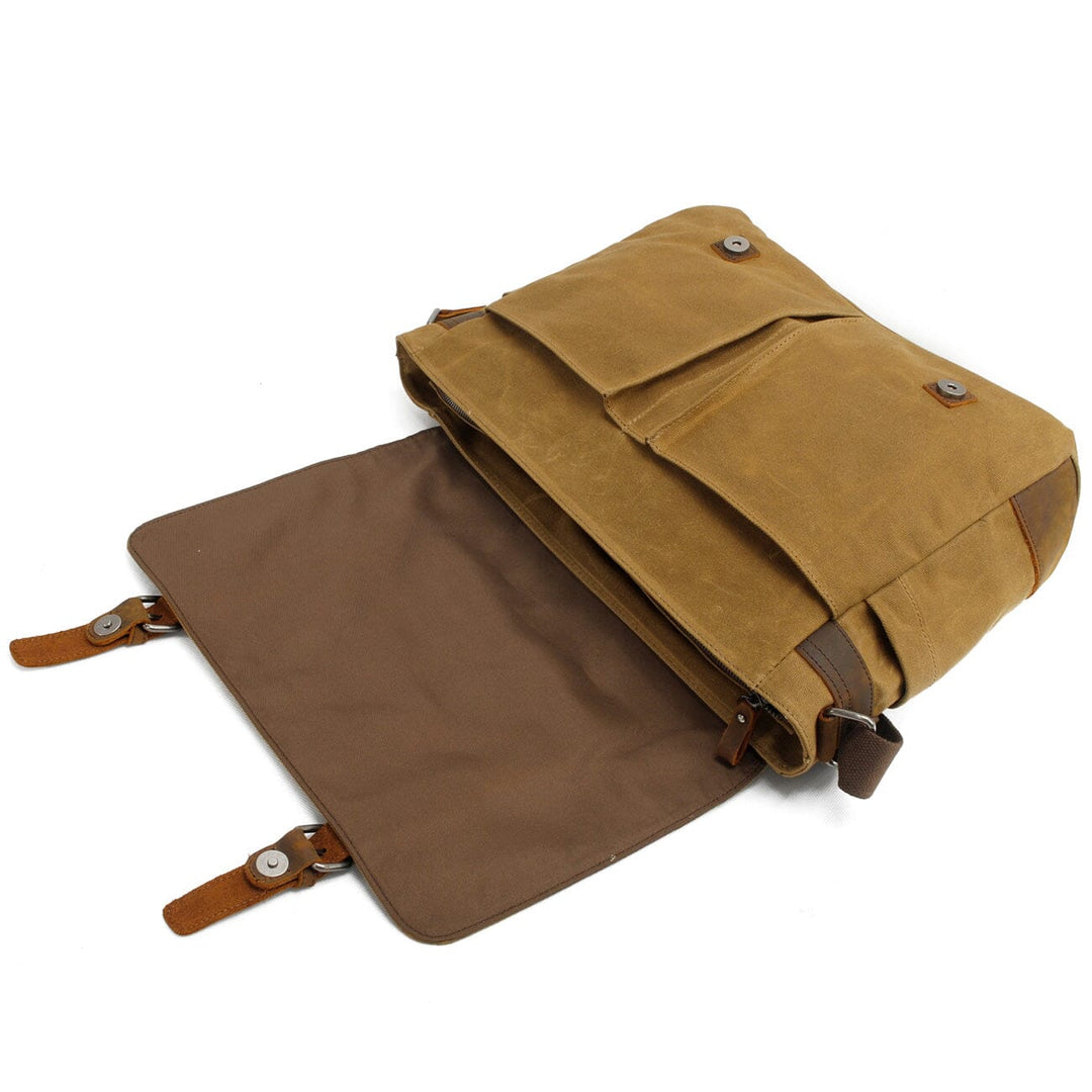 Canvas Laptop Messenger Bag | CHICAGO