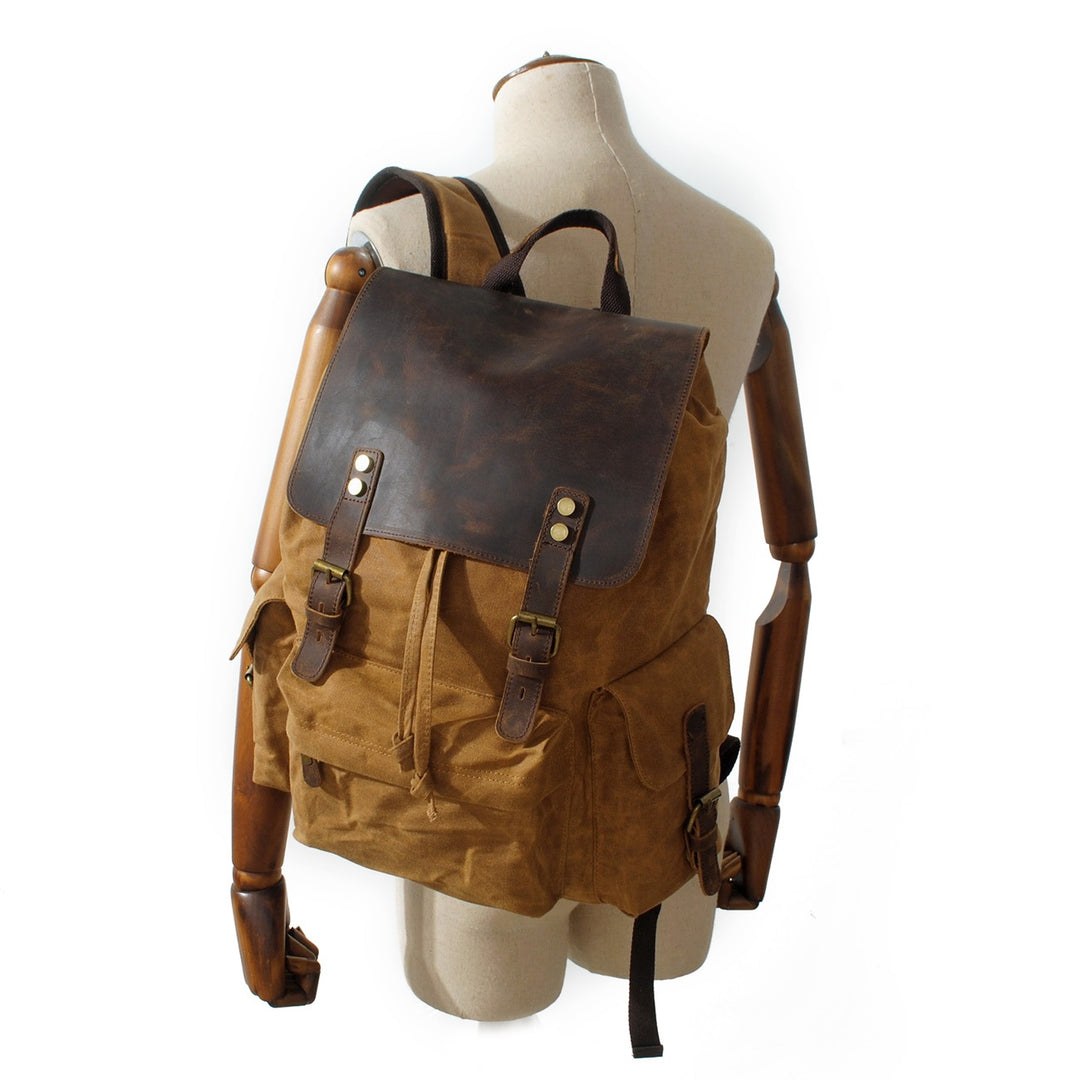 Waxed Canvas Backpack | LATVIA