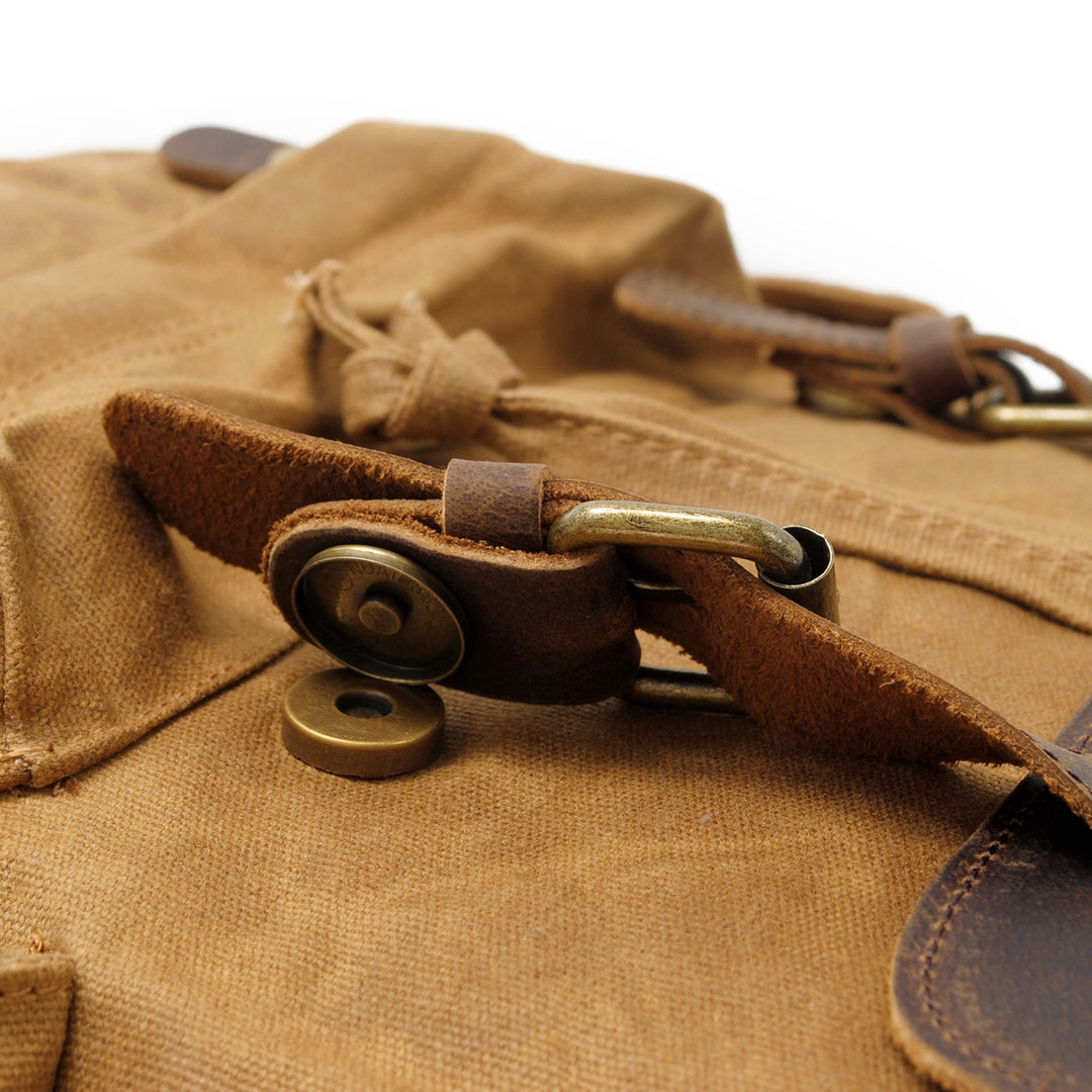 Waxed Canvas Backpack | LATVIA