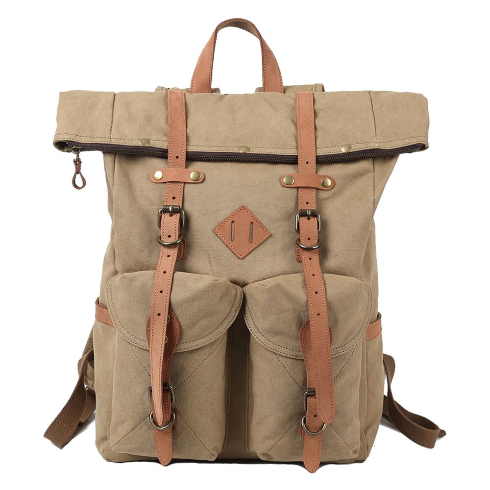 Canvas Laptop Backpack | SVALBARD