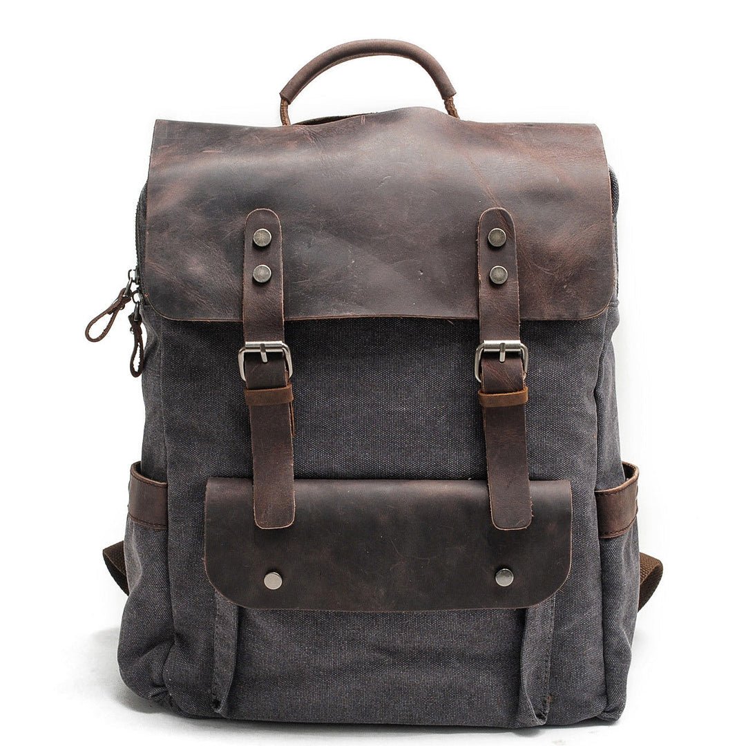 Vintage Canvas Backpack | HELSINKI