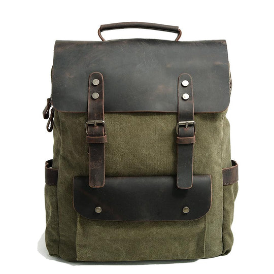 Vintage Canvas Backpack | HELSINKI