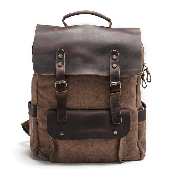 Vintage Canvas Backpack | HELSINKI