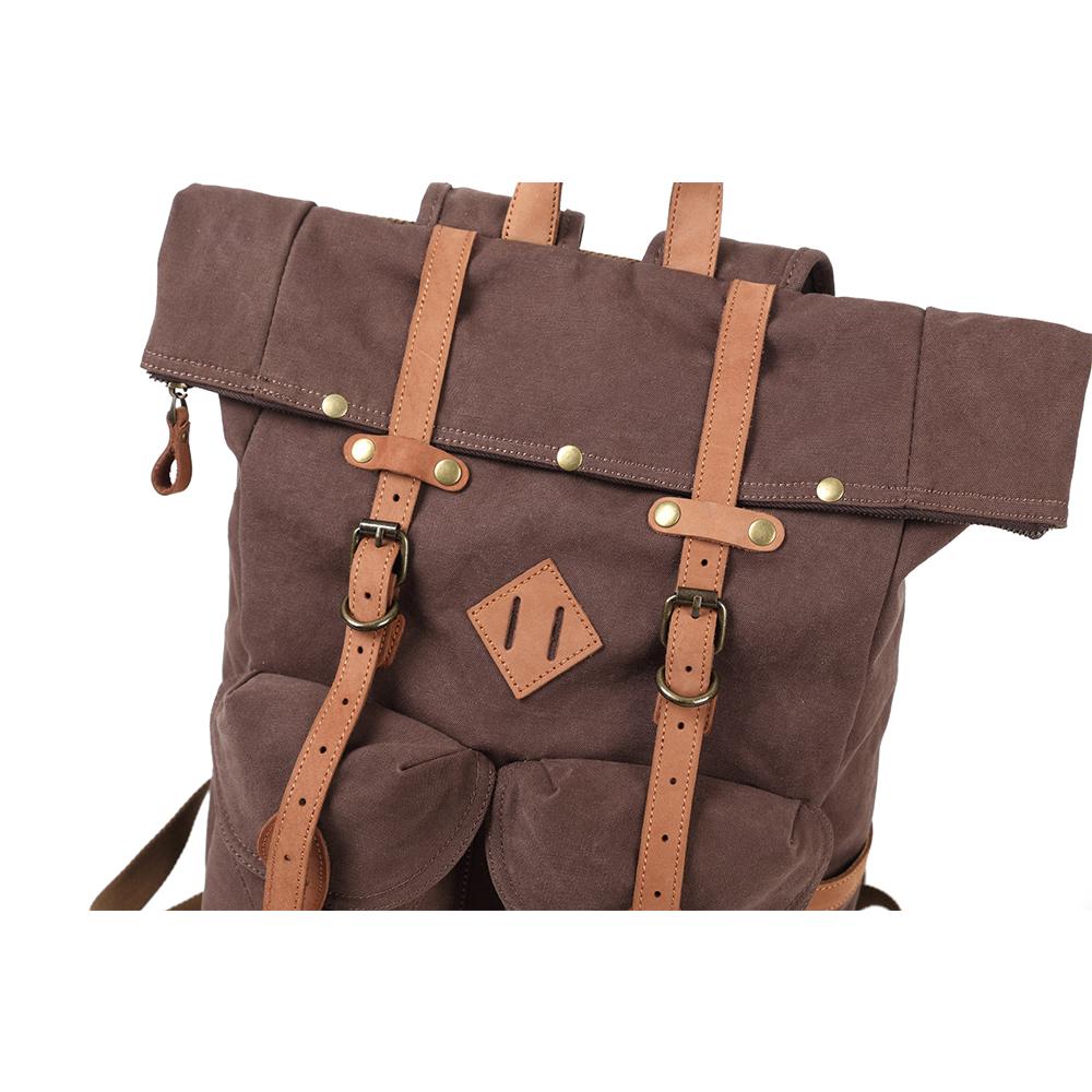 Canvas Laptop Backpack | SVALBARD