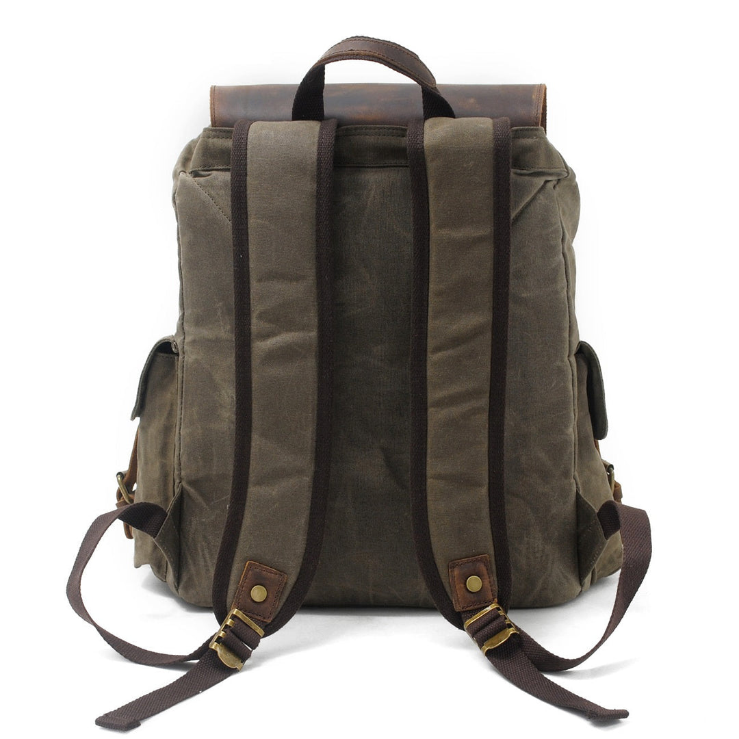 Waxed Canvas Backpack | LATVIA