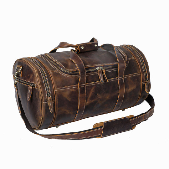 Large Leather Holdall | ASUNCION