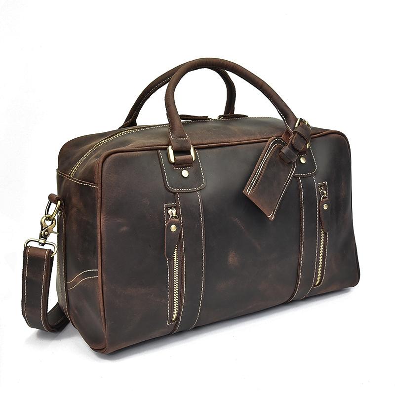 Leather Overnight Bag | QUITO