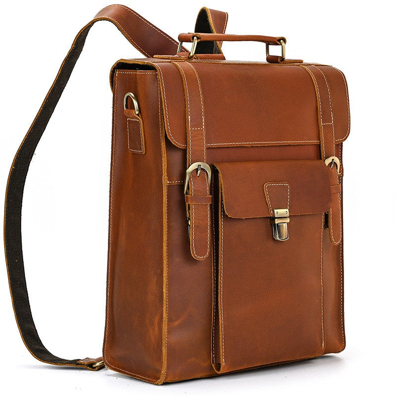 Leather Convertible Backpack | OWAÏ