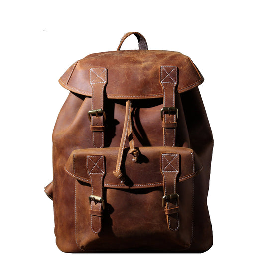 Leather Knapsack | KALINKA