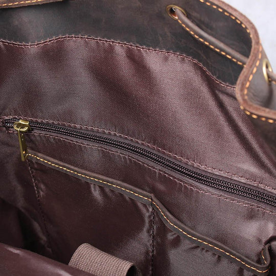 Leather Travel Backpack | WATERLOO