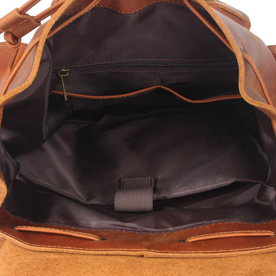 Leather Travel Backpack | WATERLOO