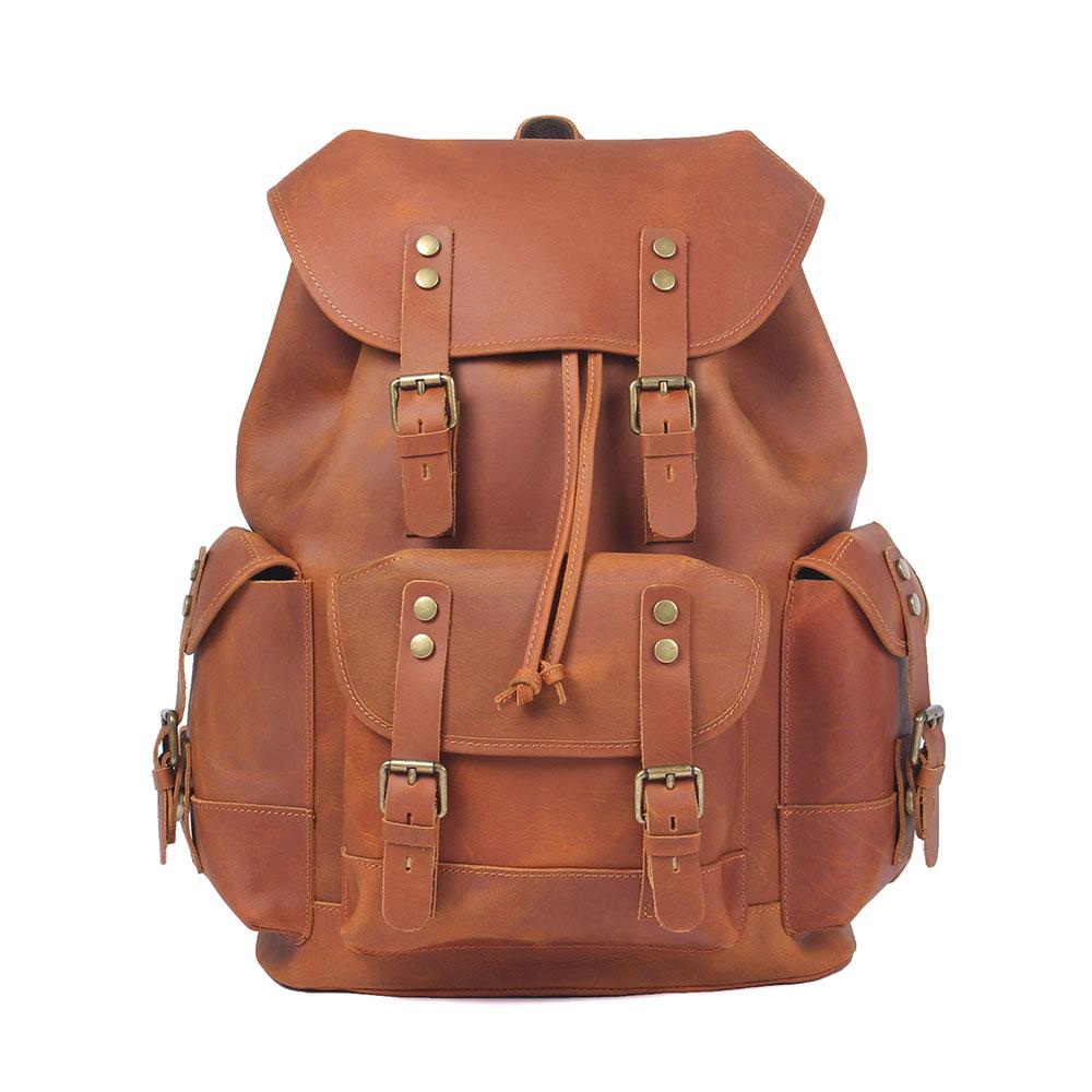 Leather Travel Backpack | WATERLOO