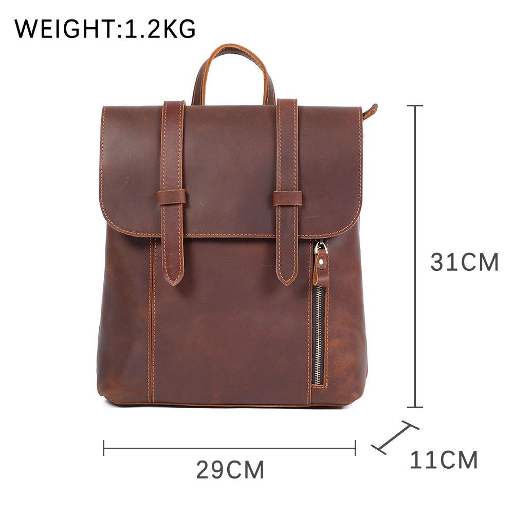 Small Leather Rucksack | ITHYA