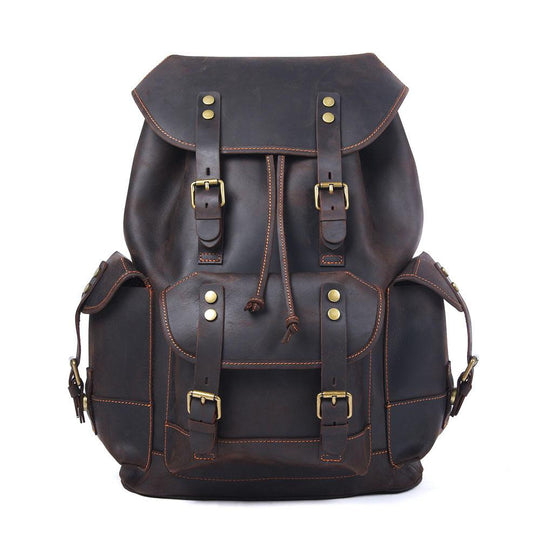 Leather Travel Backpack | WATERLOO