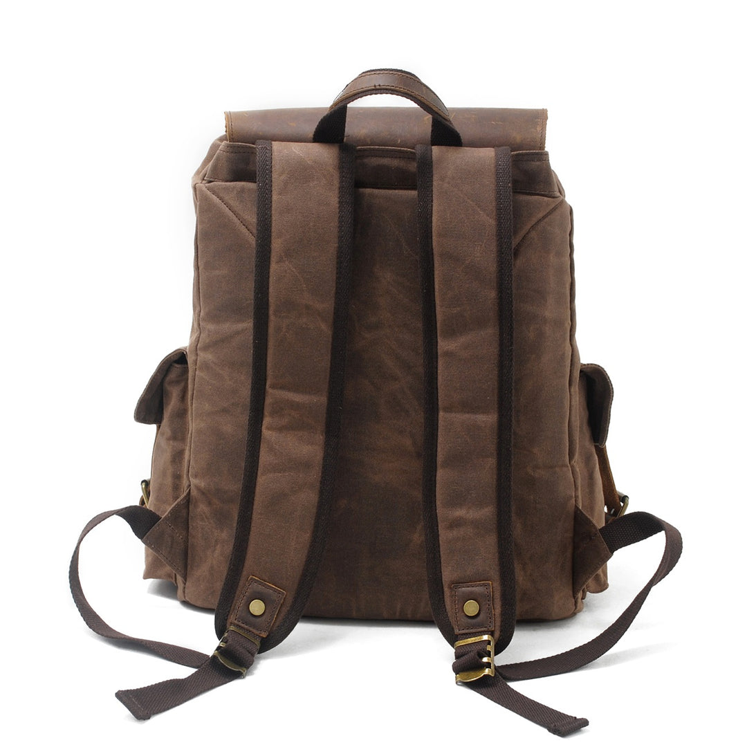 Waxed Canvas Backpack | LATVIA