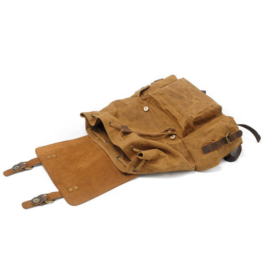 Waxed Canvas Backpack | LATVIA