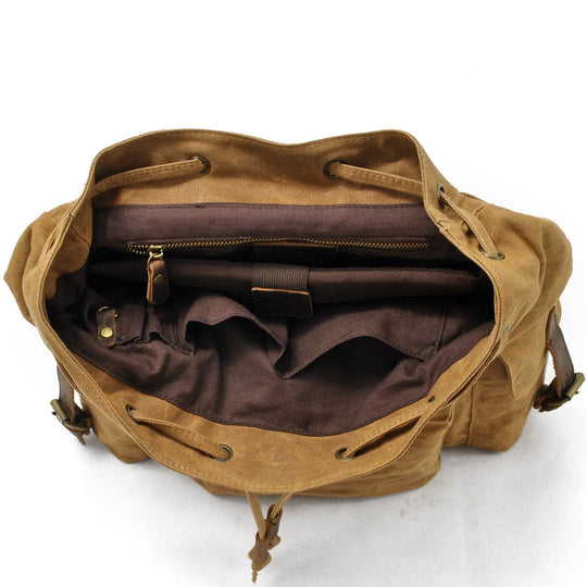 Waxed Canvas Backpack | LATVIA