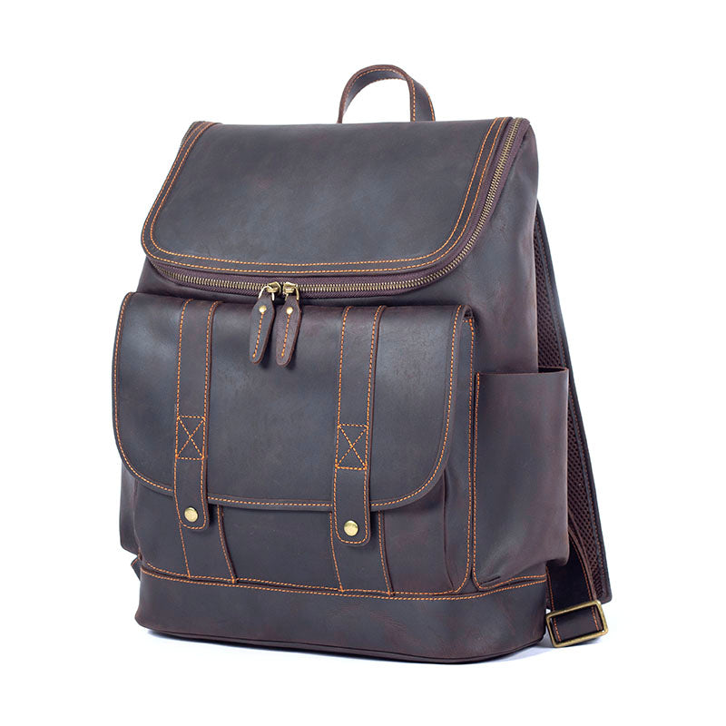 Leather Work Backpack | ROYA