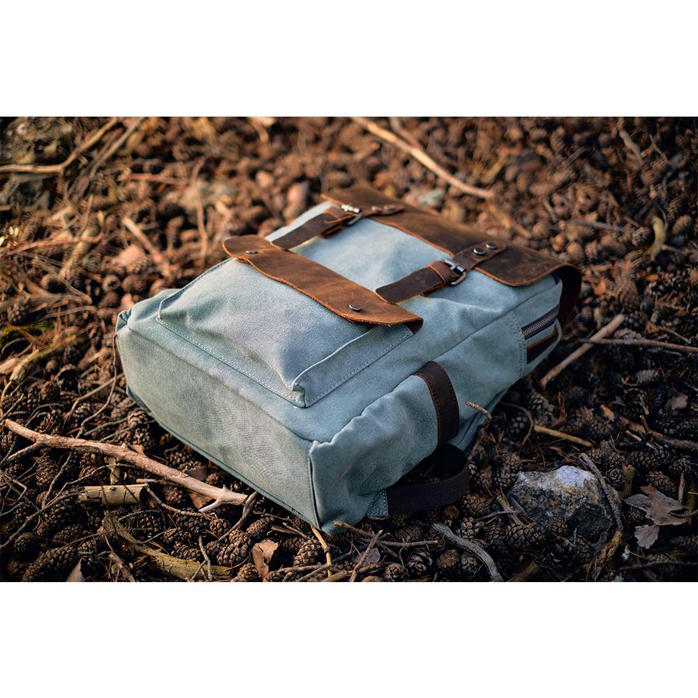 Vintage Canvas Backpack | HELSINKI