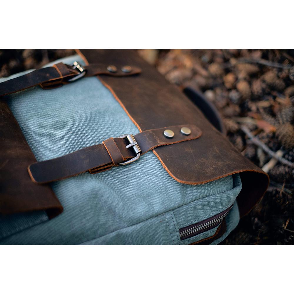 Vintage Canvas Backpack | HELSINKI