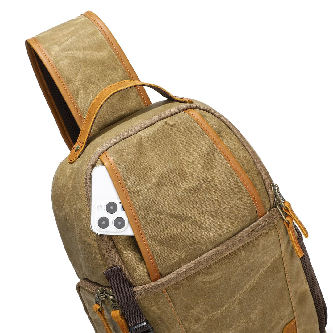 Canvas Camera Sling Bag | FUJI