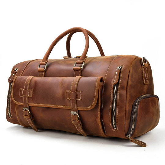 Men's Leather Weekend Bag | MANAGUA