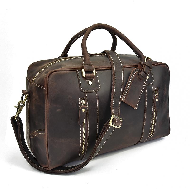 Leather Overnight Bag | QUITO