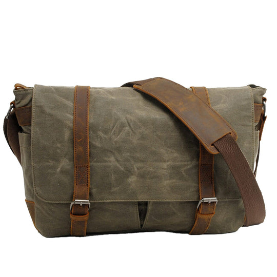 Canvas Laptop Messenger Bag | CHICAGO