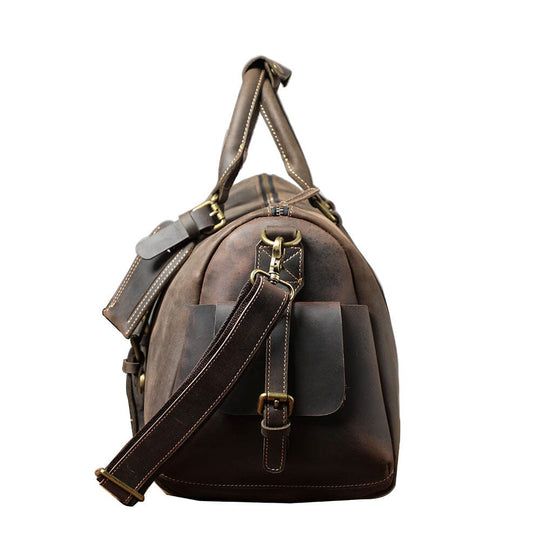 Leather Travel Duffle Bag | CARACAS