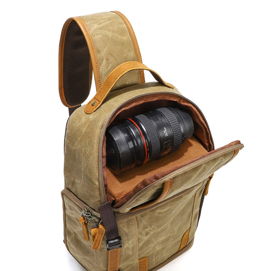 Canvas Camera Sling Bag | FUJI