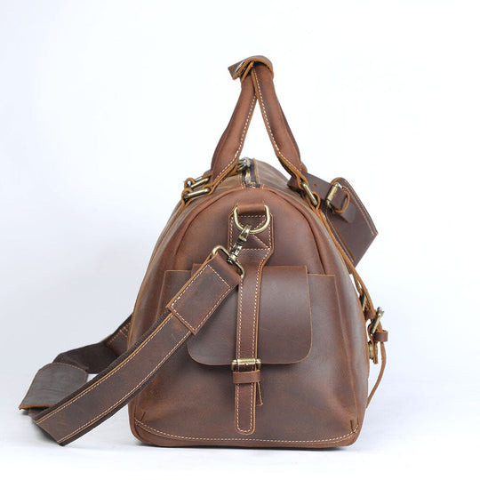 Leather Travel Duffle Bag | CARACAS