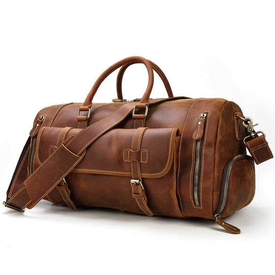 Men's Leather Weekend Bag | MANAGUA